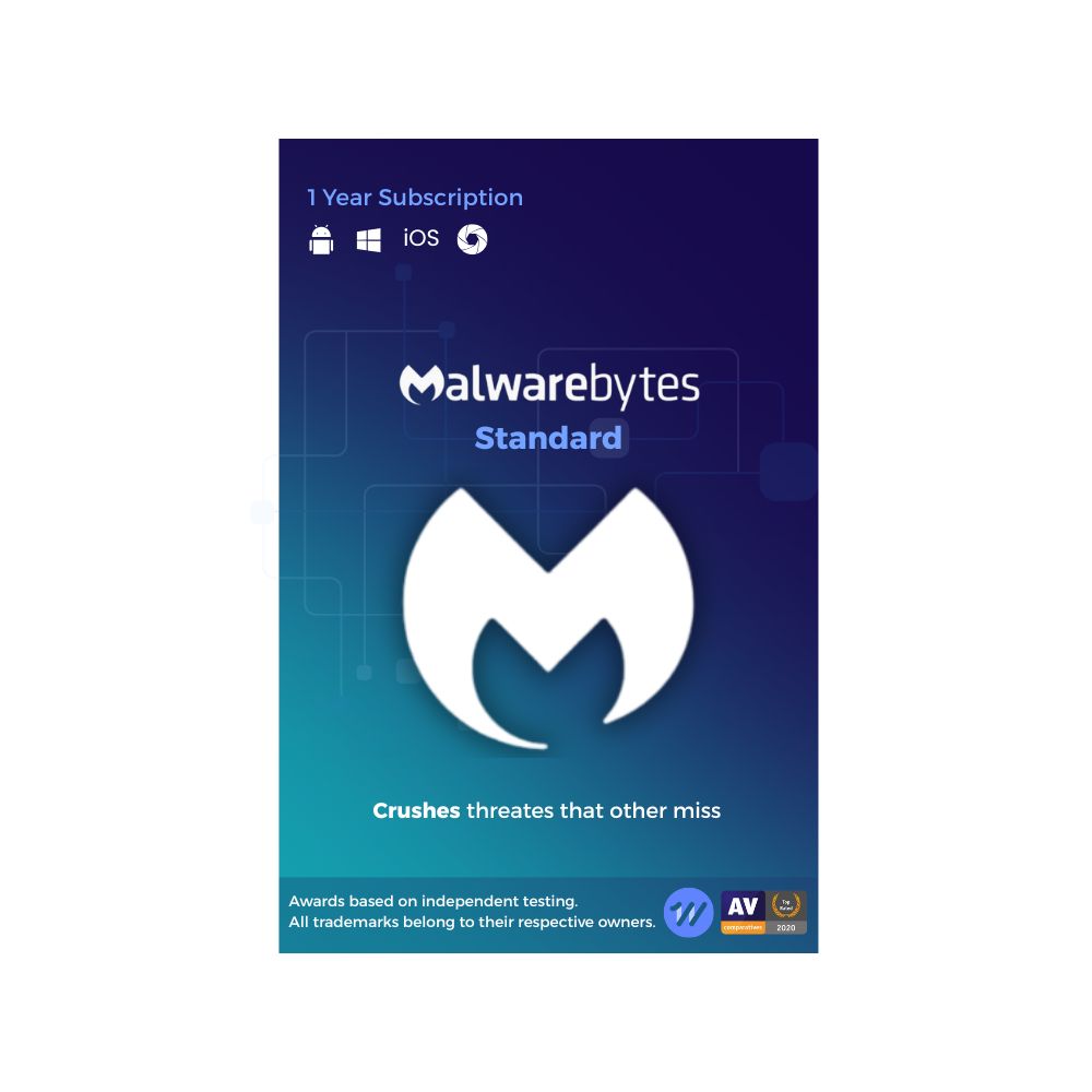 Malwarebytes Standard Security Antivirus (1 Year)
